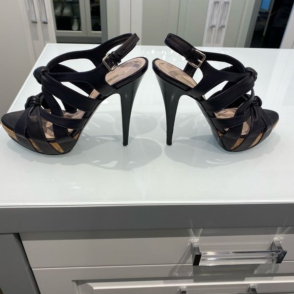 Miu miu black platform sandals - Picture 5 of 6